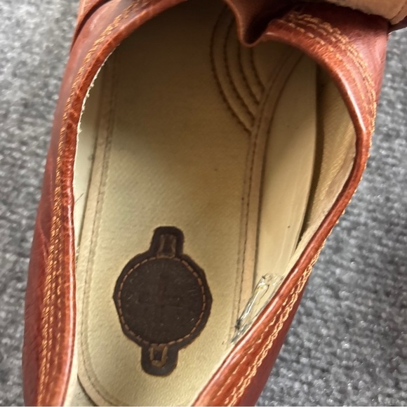 DR. MARTENS Men’s Kansas Red Brown Leather Slip On Loafers size: 12 - Picture 5 of 13